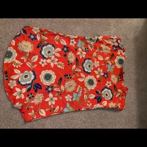Express floral blouse
